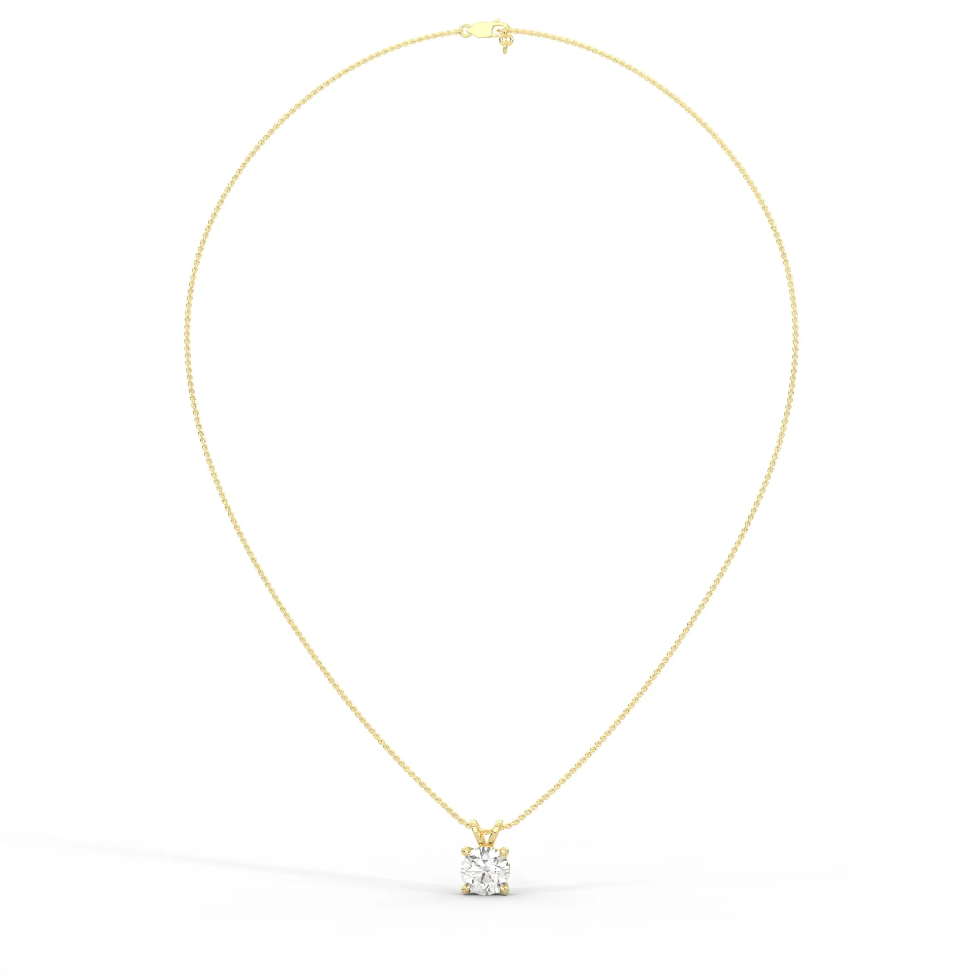 Round Brilliant Pendant