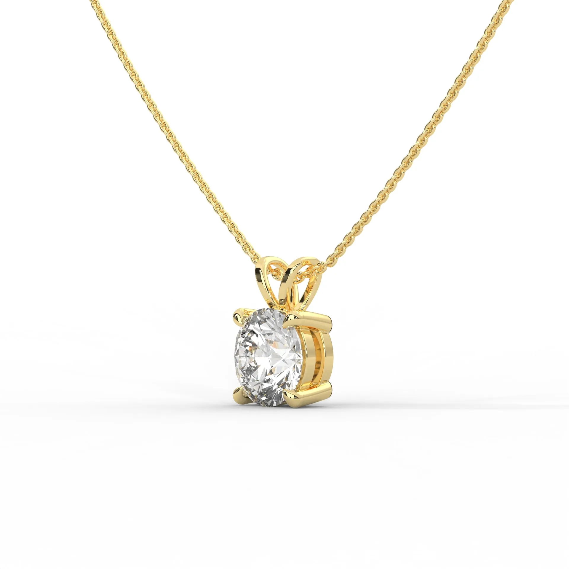 Round Brilliant Pendant