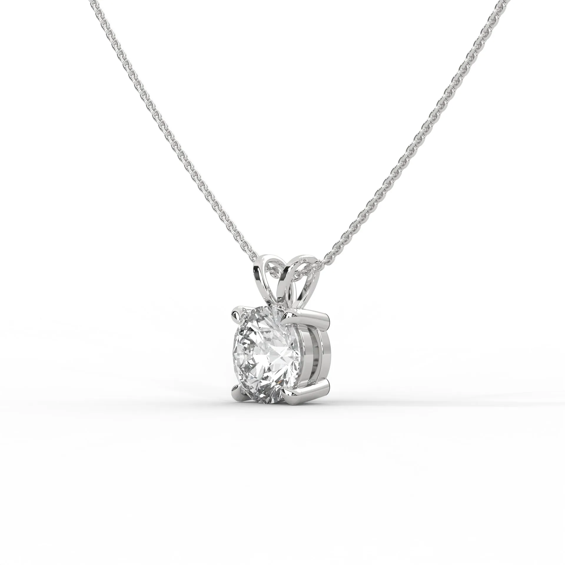 Round Brilliant Pendant