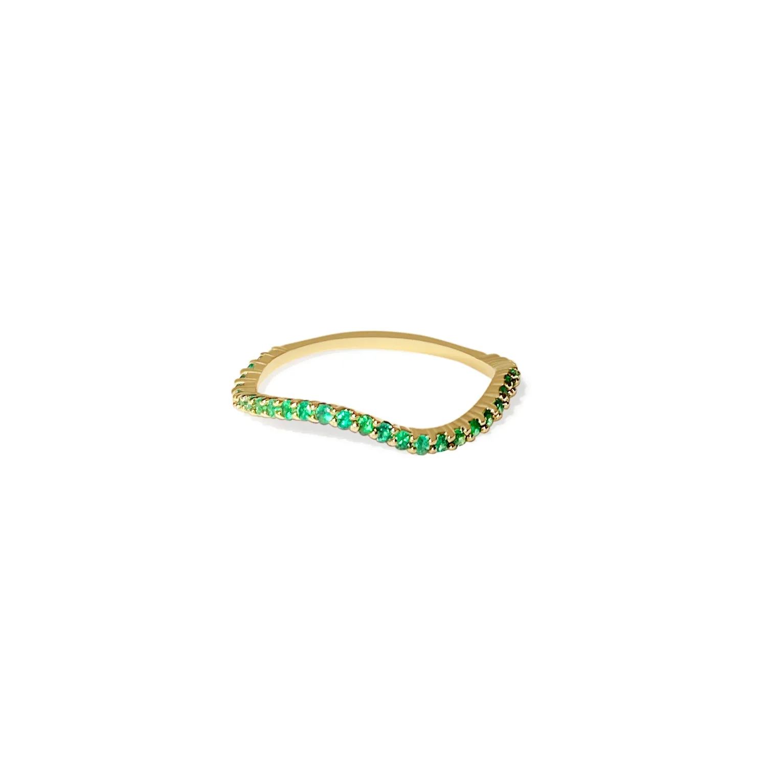 Sea Foam Emeralds Wave Band