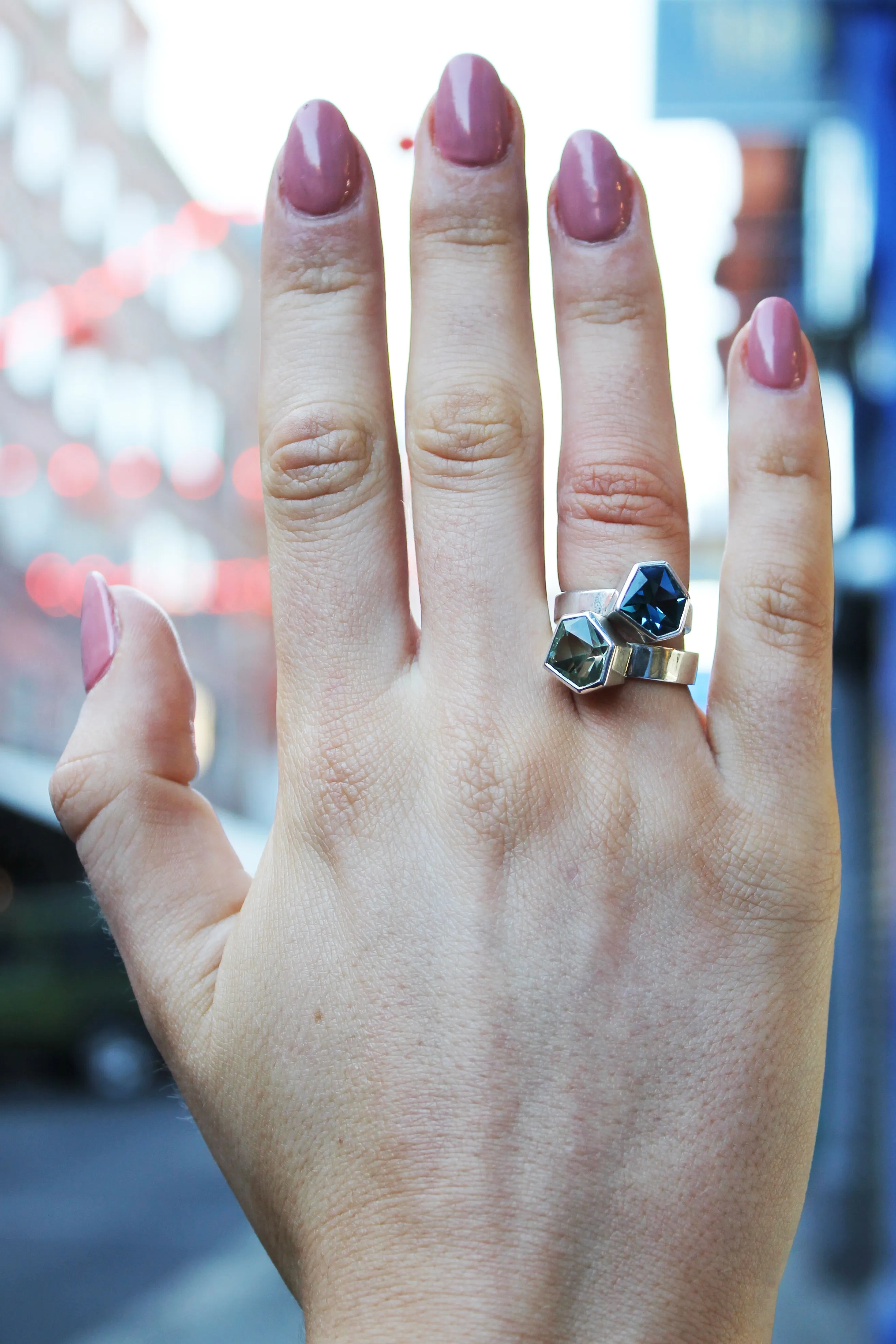 Seafoam Silver Ring