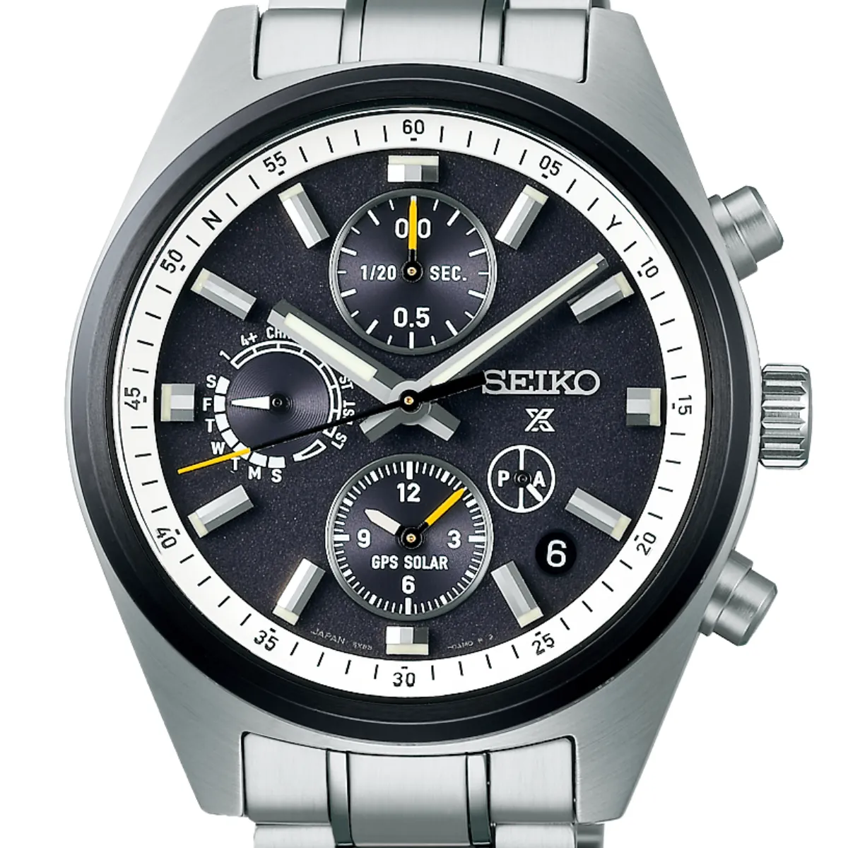 Seiko Prospex SSH167J1 SSH167 SSH167J Speedtimer GPS Solar Dual Time Chronograph Watch