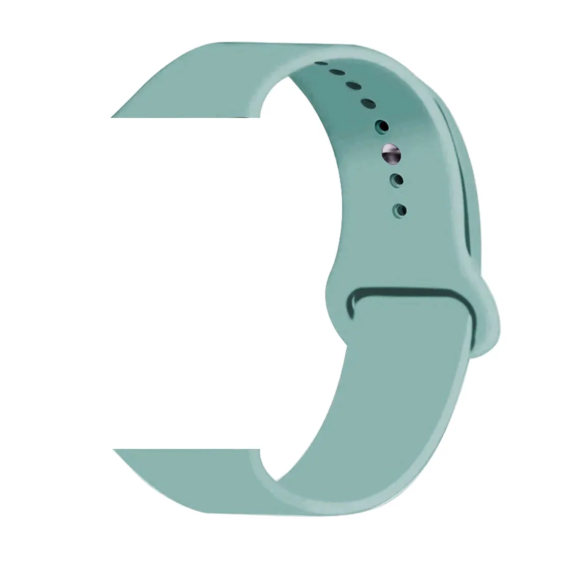 Silicone Sports Watch Strap for Apple Watch Series 5/4/3/2/1 (Aqua)