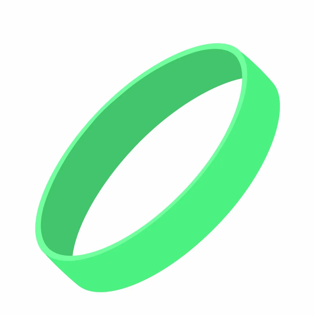 Silicone Wrist Bands - Printed