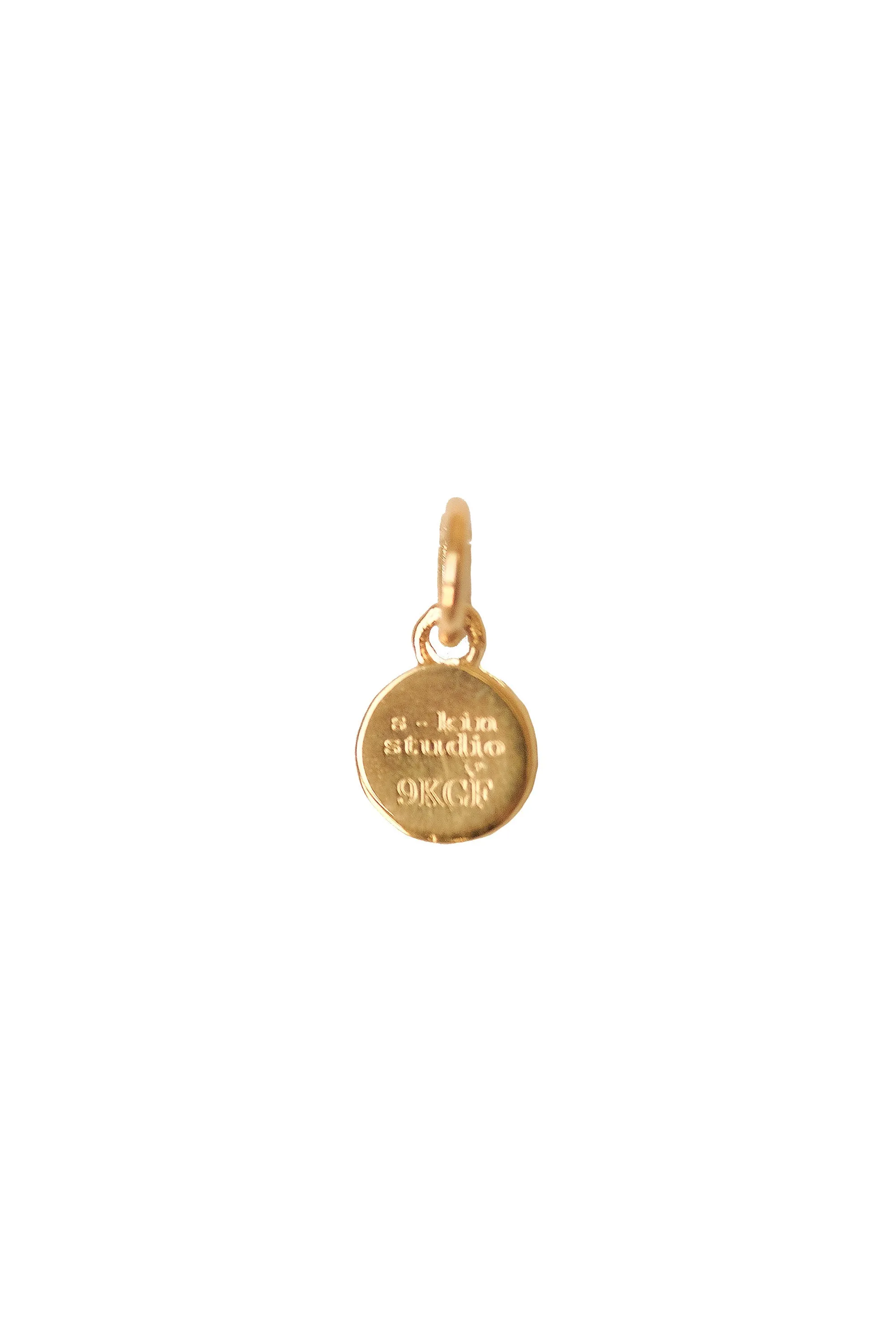 Small Aquarius Zodiac Pendant