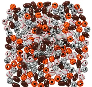 Sports Balls Beads (200 Pack)