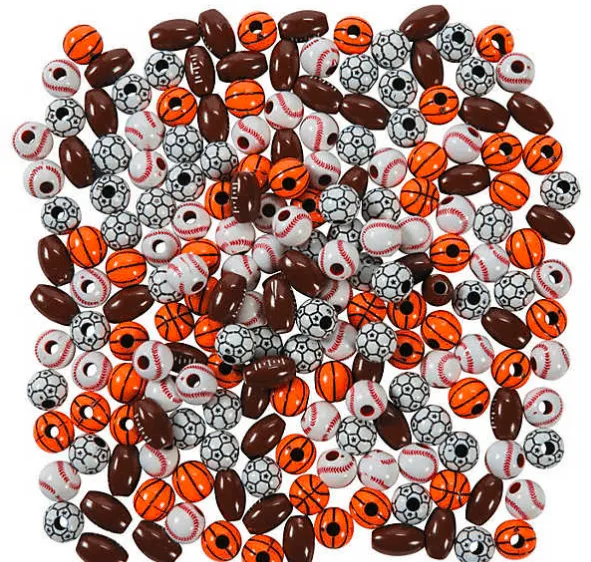 Sports Balls Beads (200 Pack)