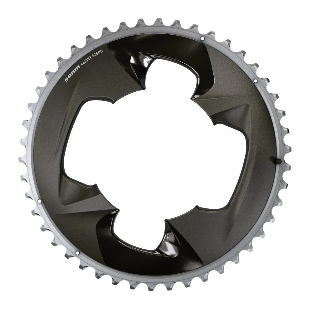 SRAM Force 2X12 107 BCD Chain Ring