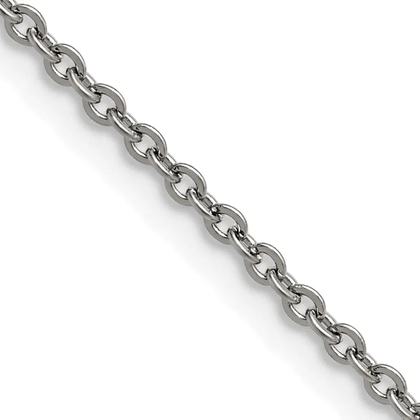Stainless Steel Cable Chain 2.3MM