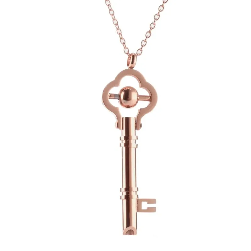 Stainless Steel Mindful Breathing Meditation Necklace