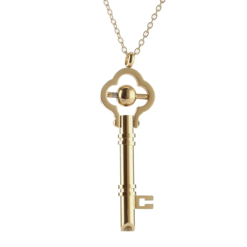 Stainless Steel Mindful Breathing Meditation Necklace