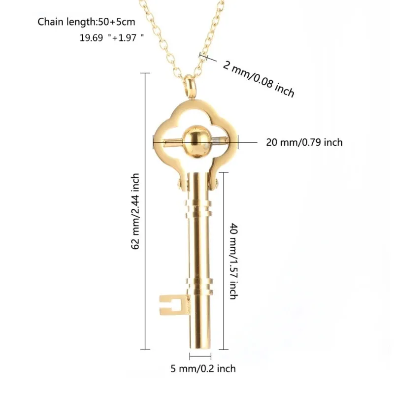 Stainless Steel Mindful Breathing Meditation Necklace