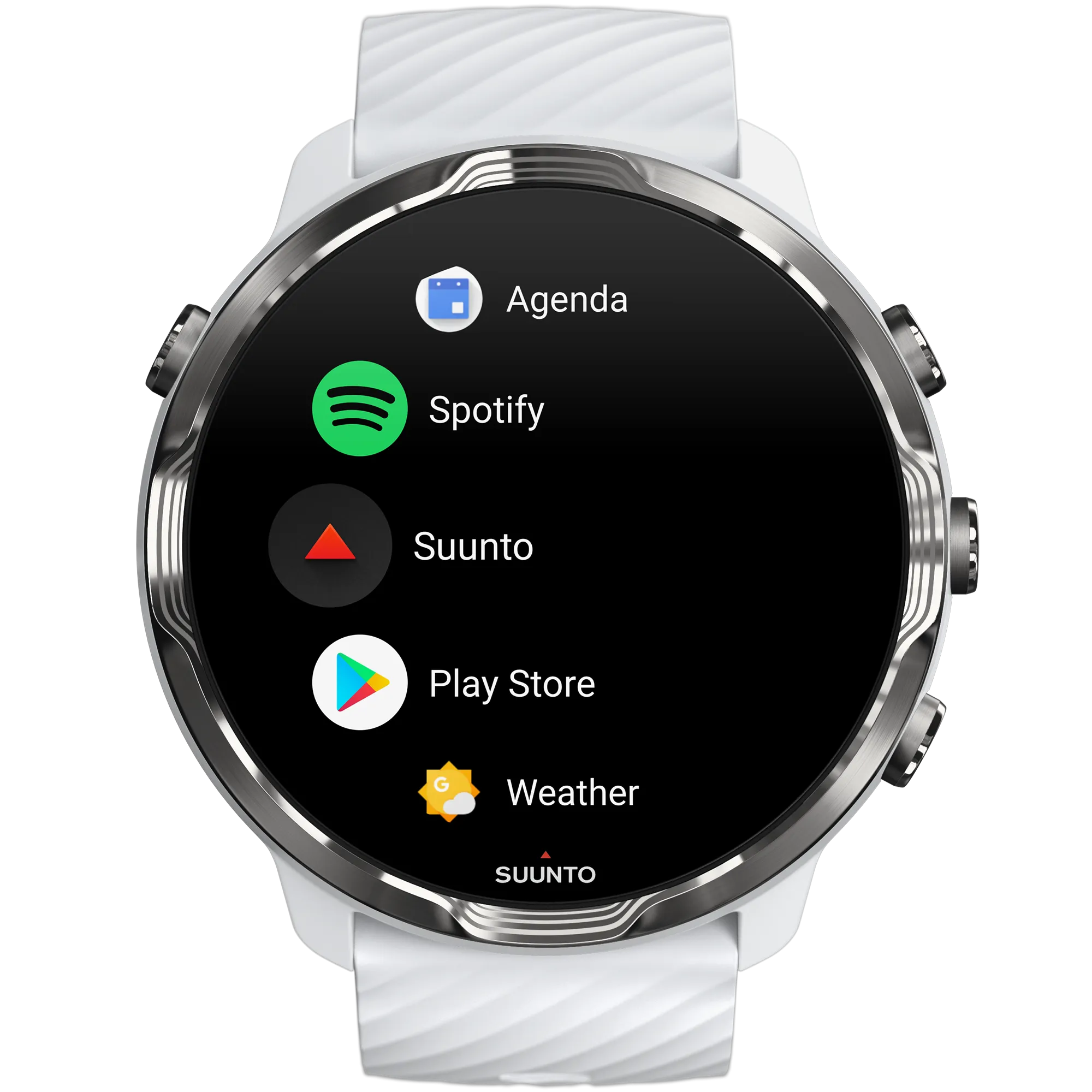 Suunto 7 White Burgundy GPS Smartwatch with Versatile Sports Experience (SS050380000)