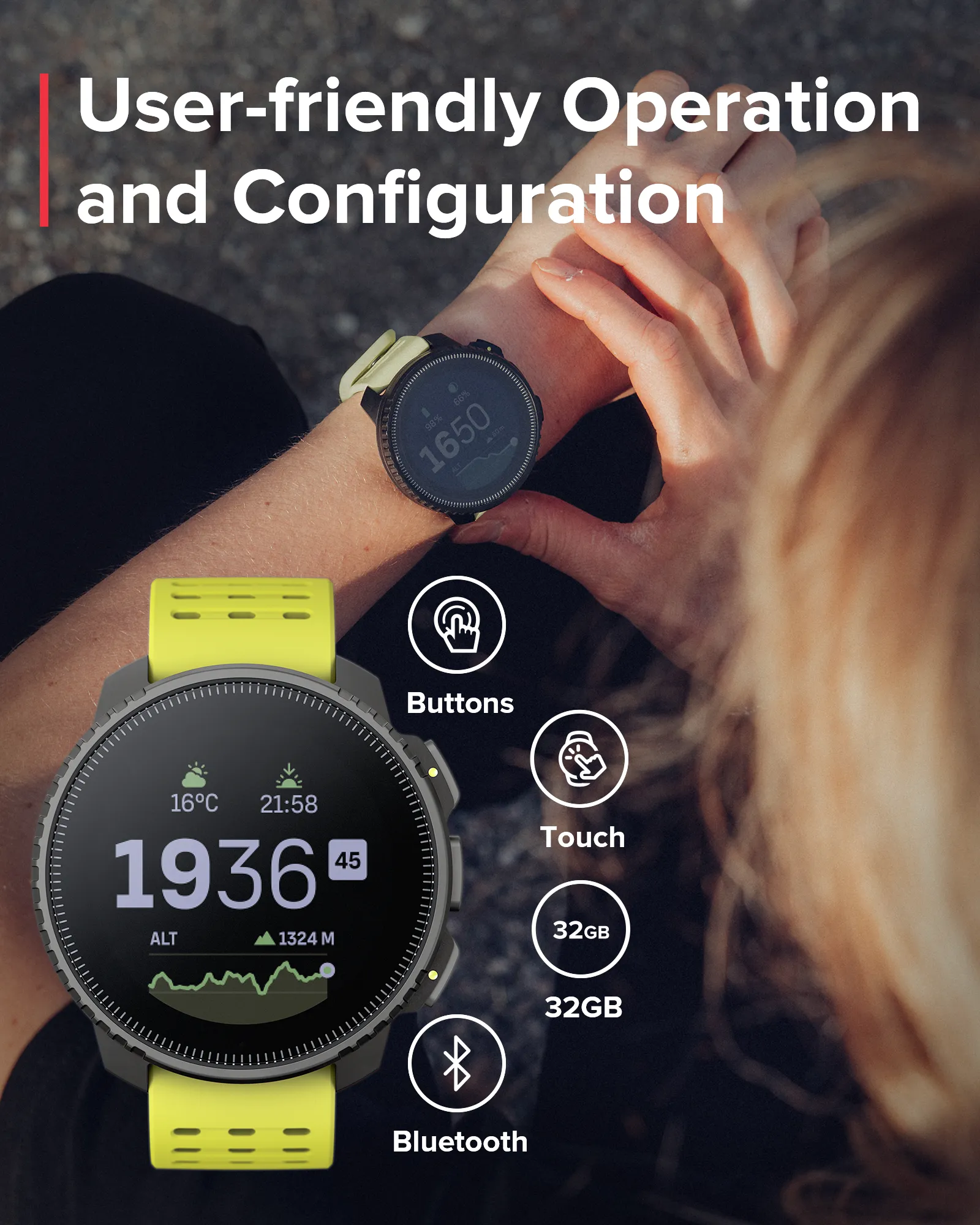 SUUNTO VERTICAL Black Lime