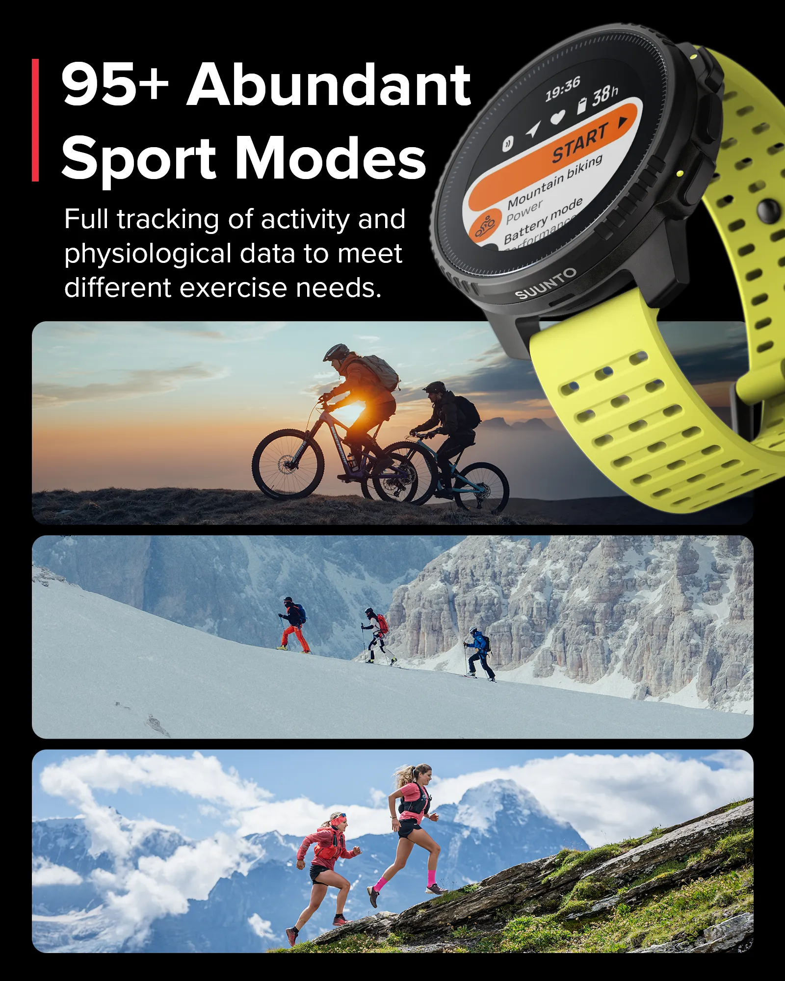 SUUNTO VERTICAL Black Lime