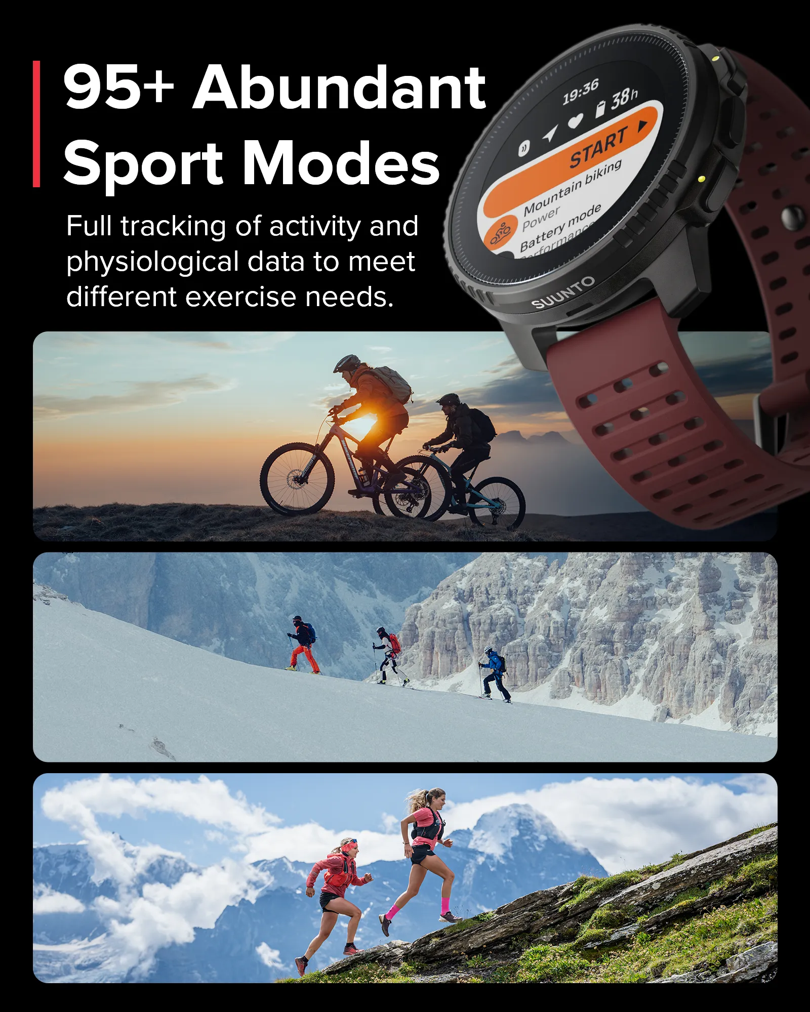 SUUNTO VERTICAL Black Ruby