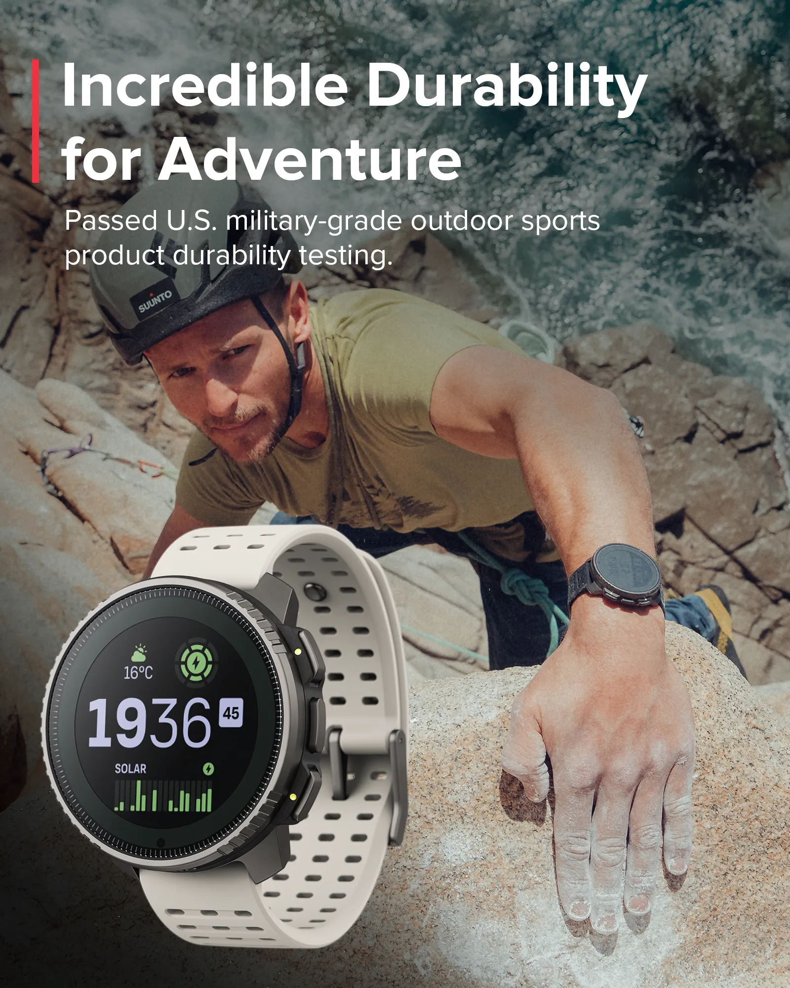 SUUNTO VERTICAL Titanium Solar Sand
