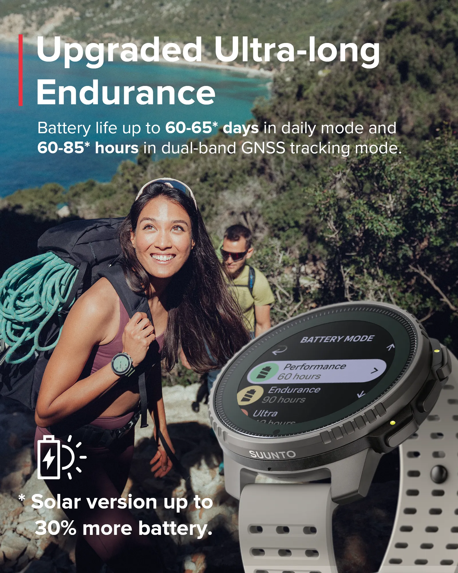 SUUNTO VERTICAL Titanium Solar Sand