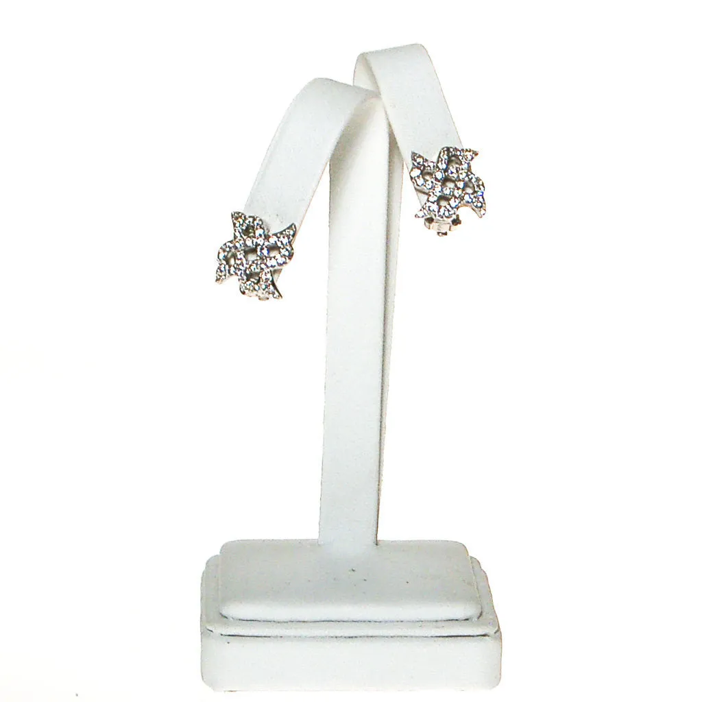 Swarovski Rhinestone X Earrings