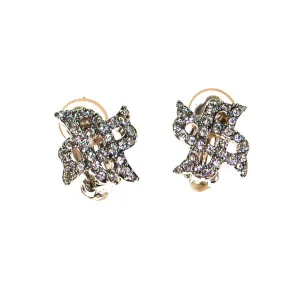 Swarovski Rhinestone X Earrings