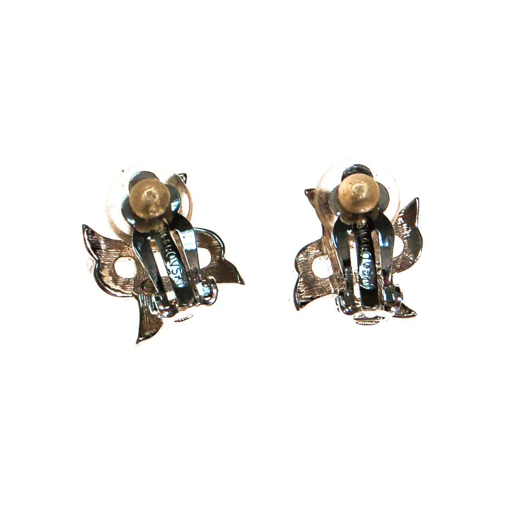 Swarovski Rhinestone X Earrings