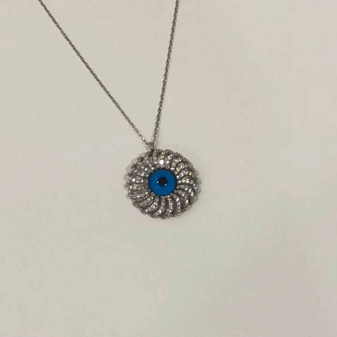 Swirl Eye Necklace