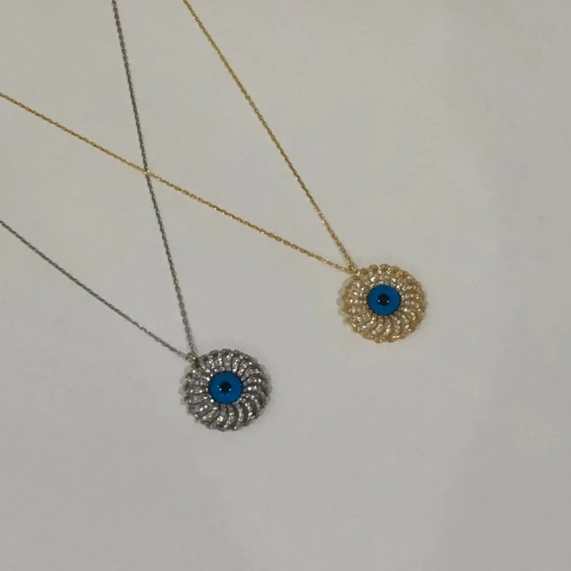 Swirl Eye Necklace