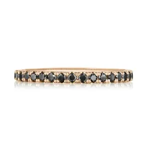 Tacori Pave Black Diamond Band