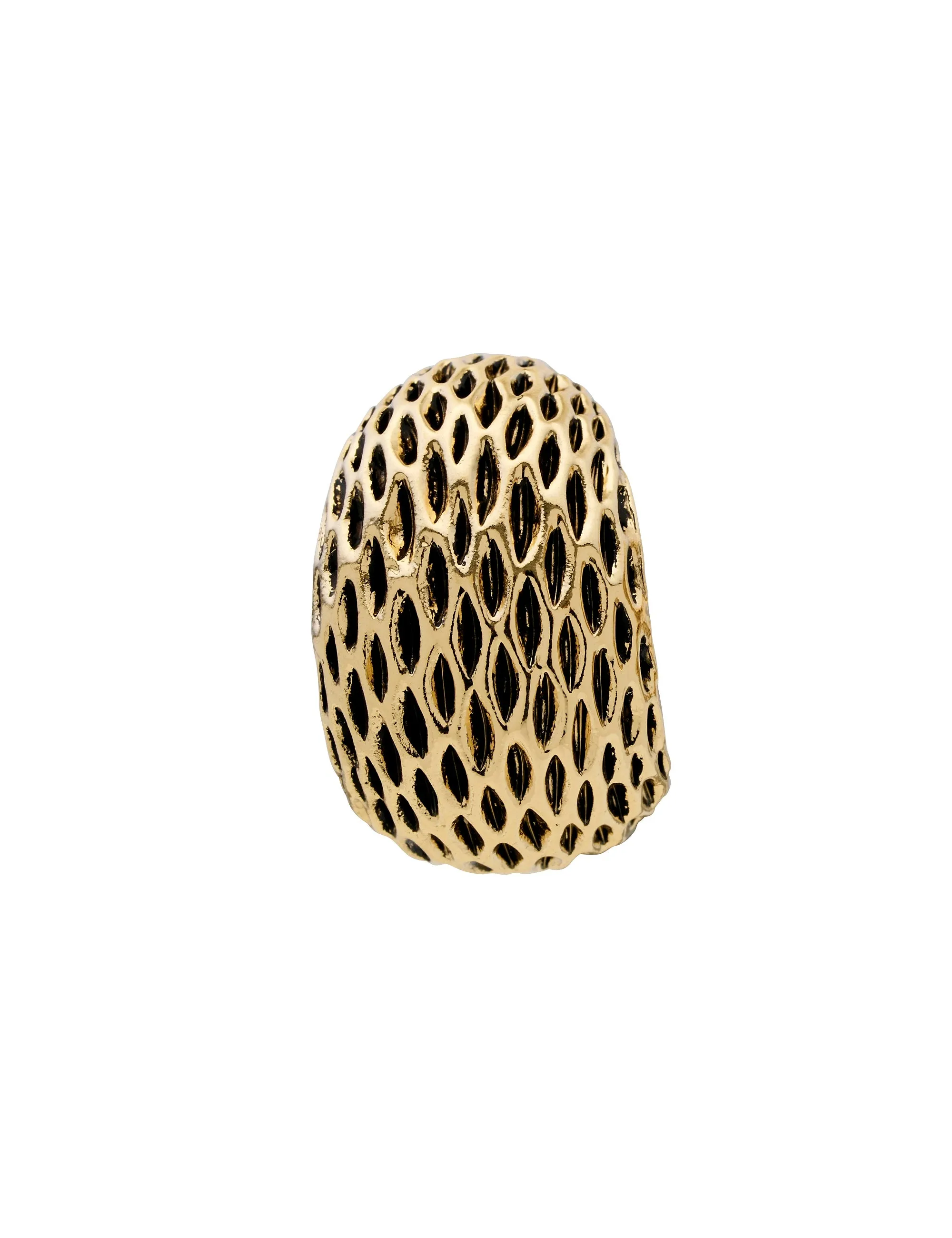 TEXTURE CURVE CLIP EARRING