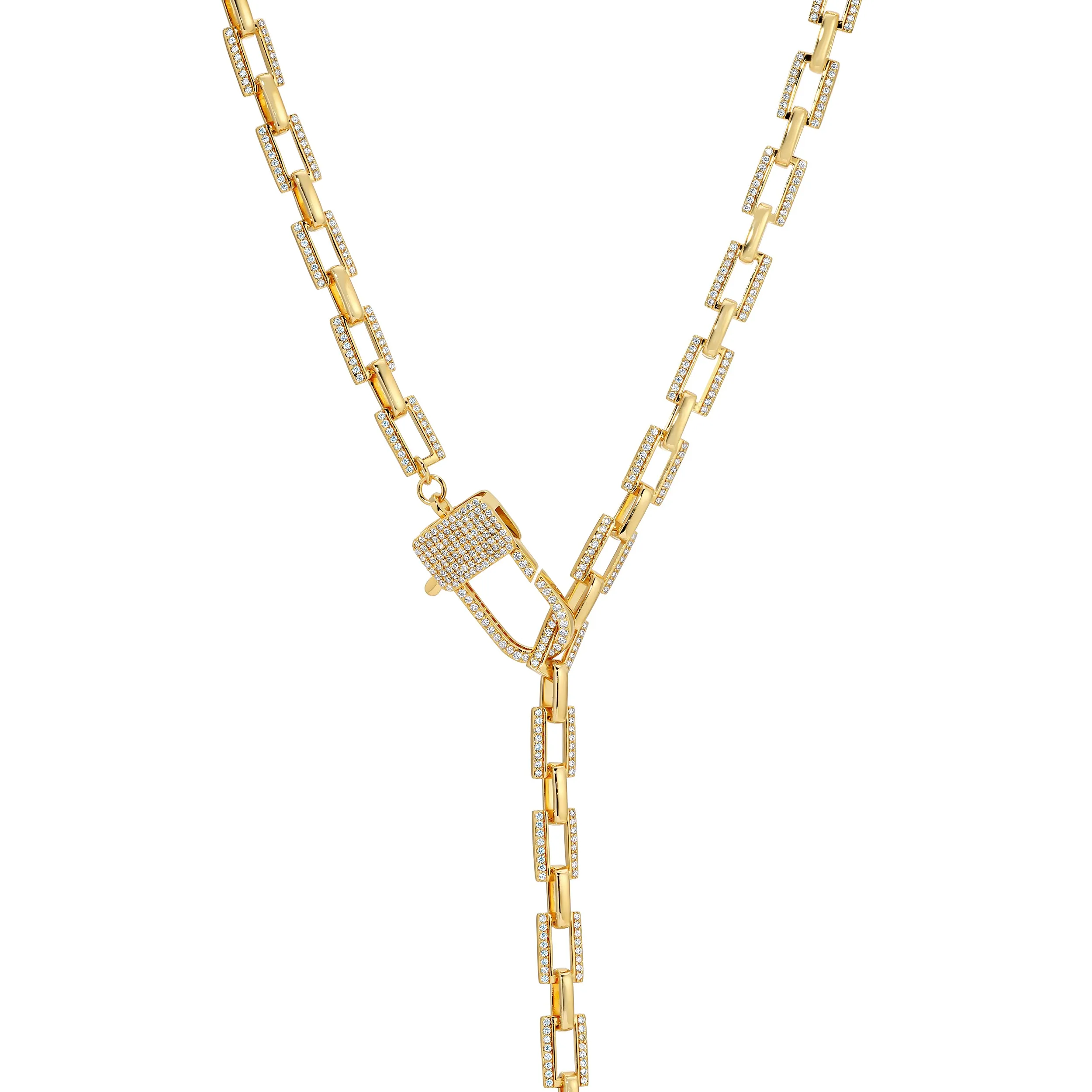 The Lariat Necklace - Gold