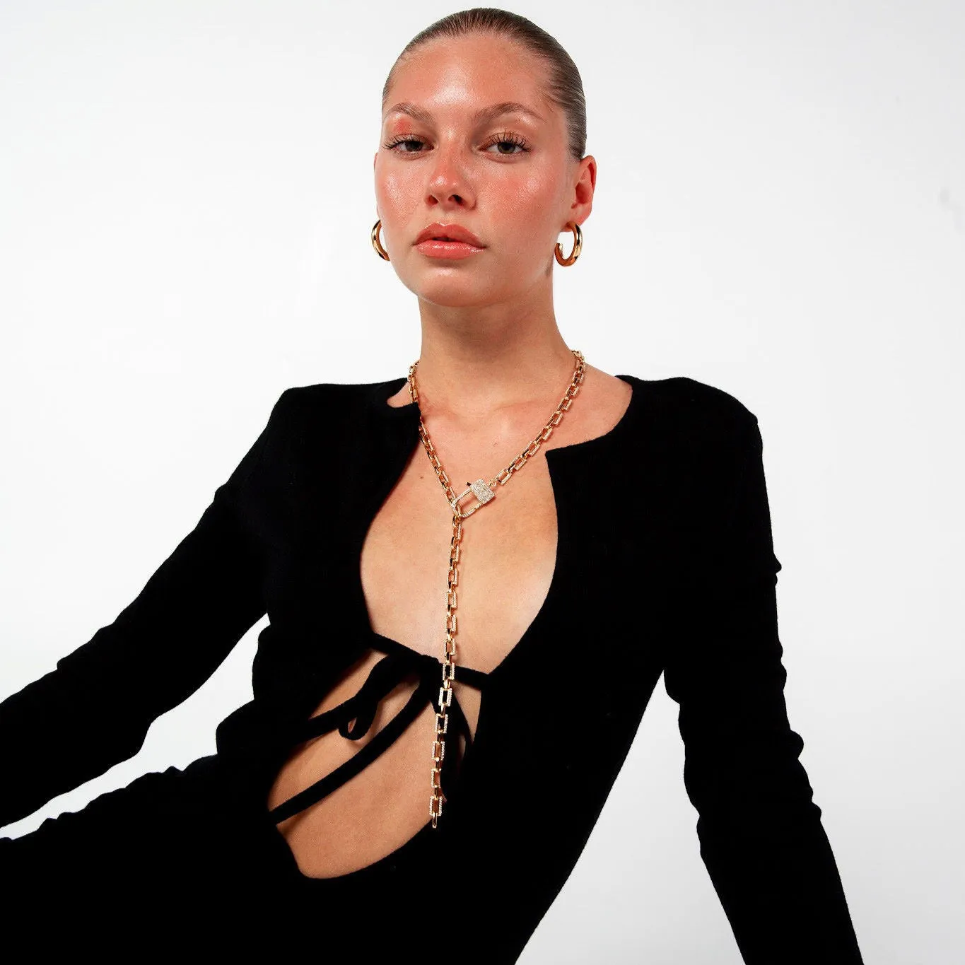 The Lariat Necklace - Gold