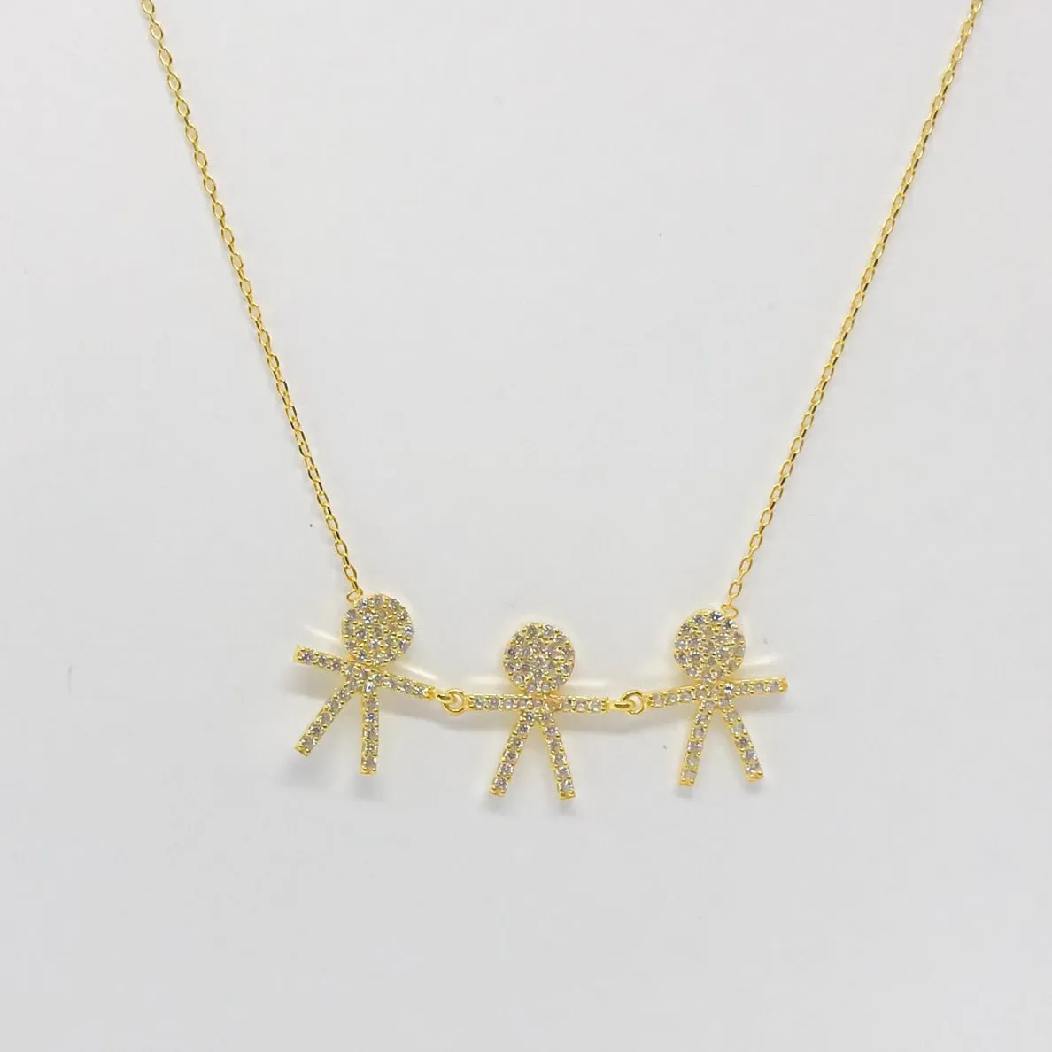 Three Boys Necklace