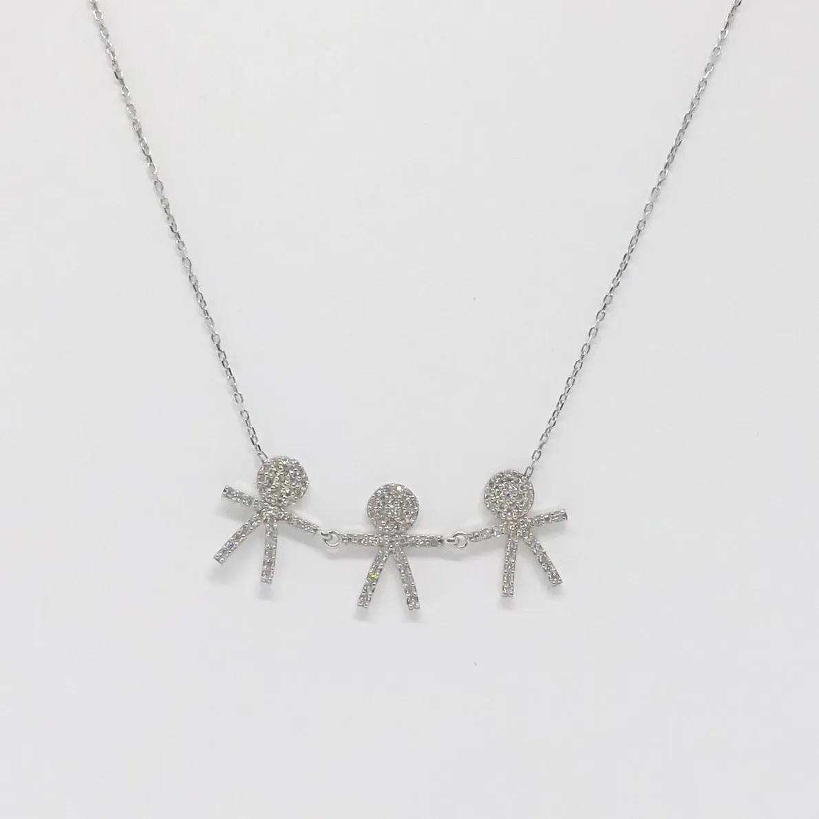 Three Boys Necklace
