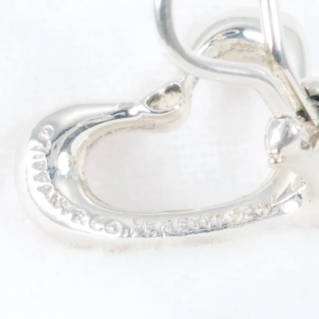 Tiffany & Co Open Heart Earrings by Elsa Peretti