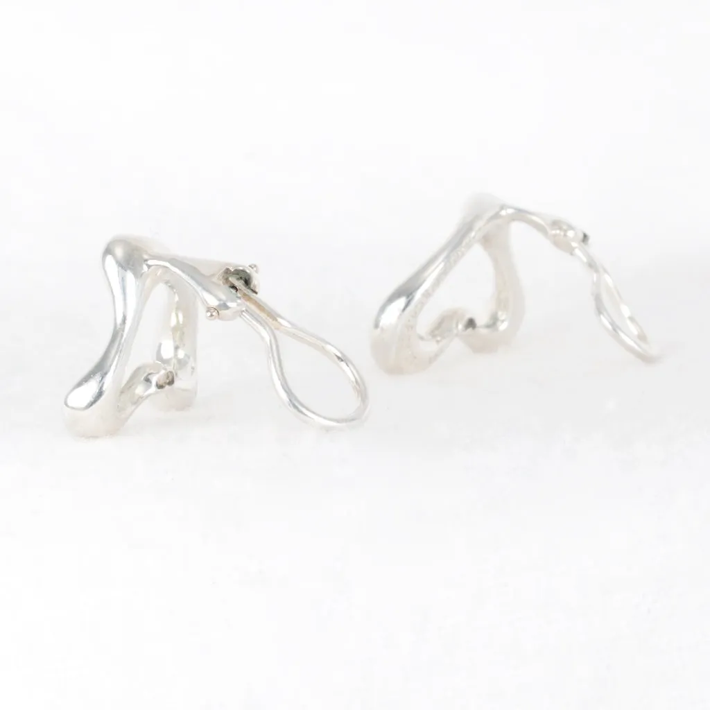 Tiffany & Co Open Heart Earrings by Elsa Peretti