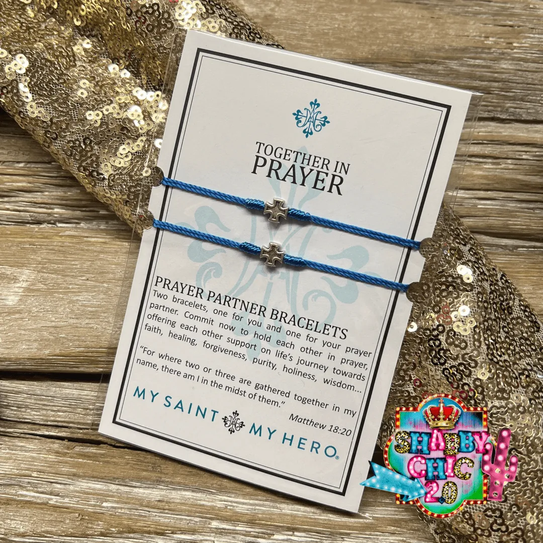 Together in Prayer Bracelet - Turquoise