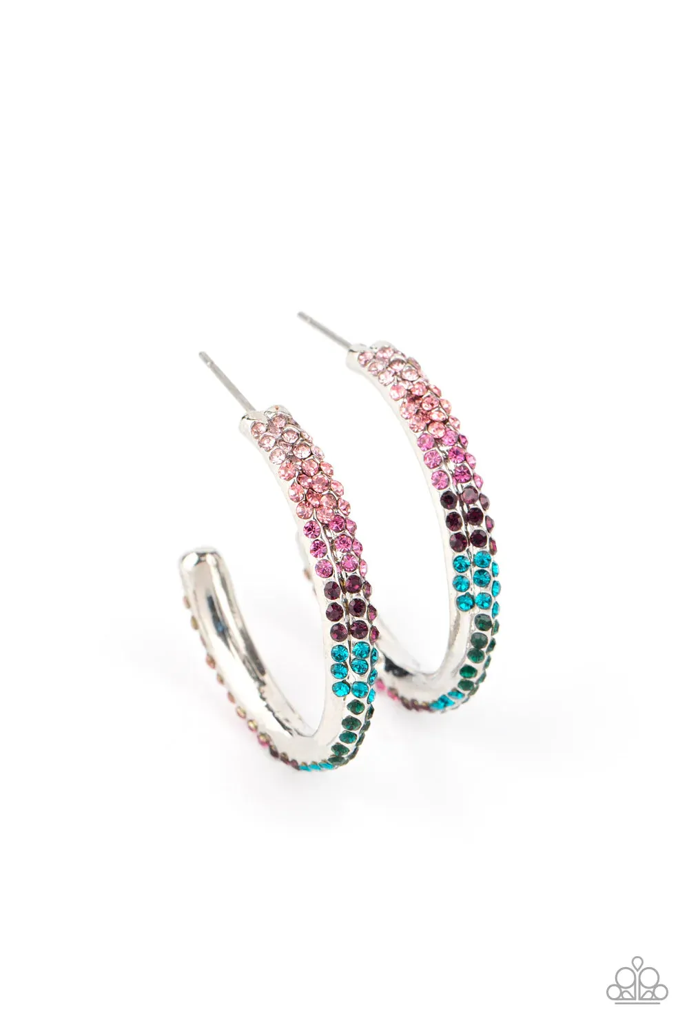 Trail Of Twinkle - Multi Hoop Earring