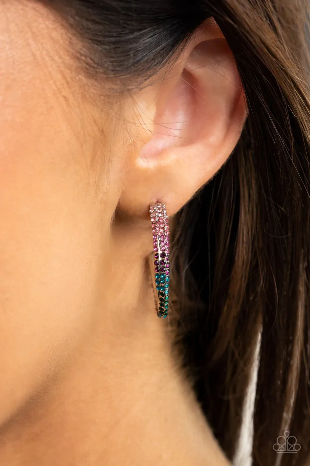 Trail Of Twinkle - Multi Hoop Earring