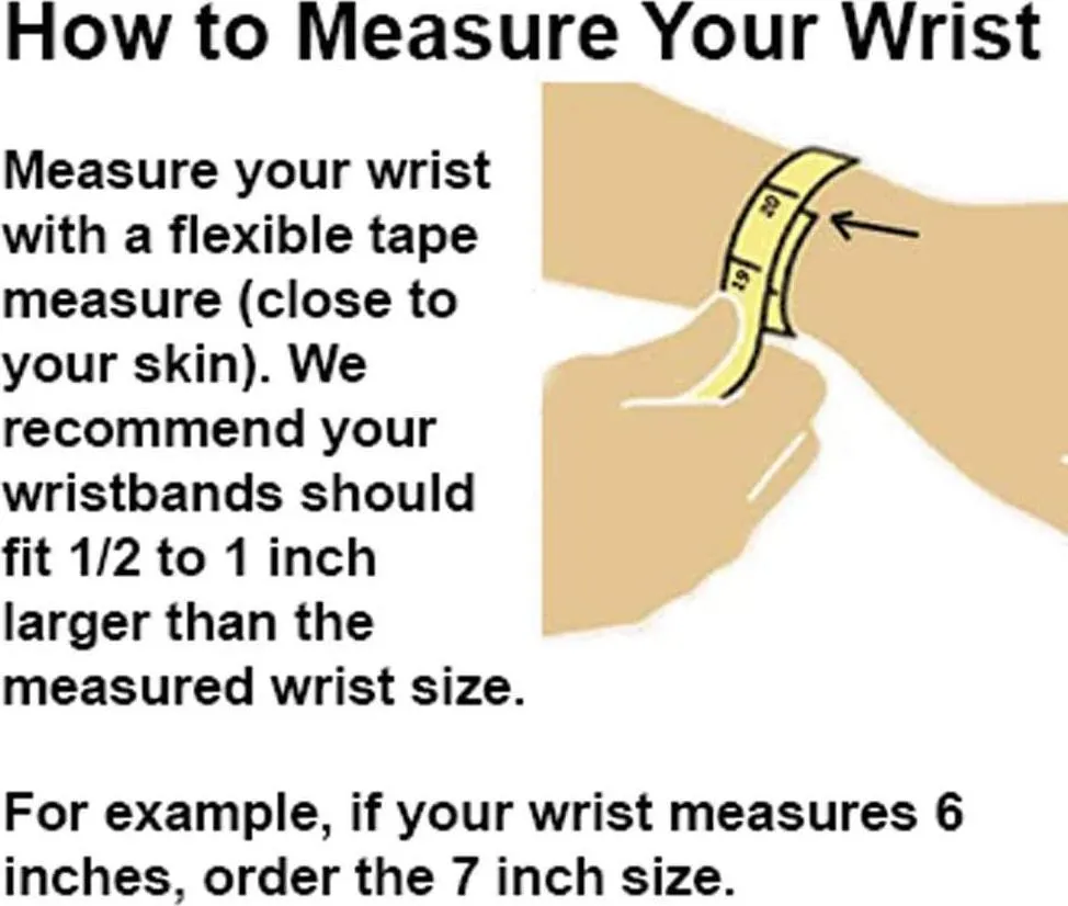 Type 1 Diabetes Bracelets Silicone Medical Alert Wristbands (Pack of 5) Adults and Kids Sizes (6.5 inches)