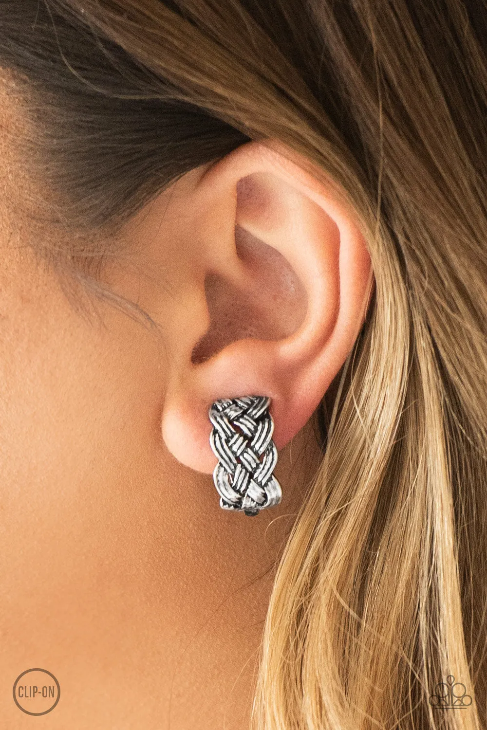 Urban Ulterior Silver Clip-On Earring