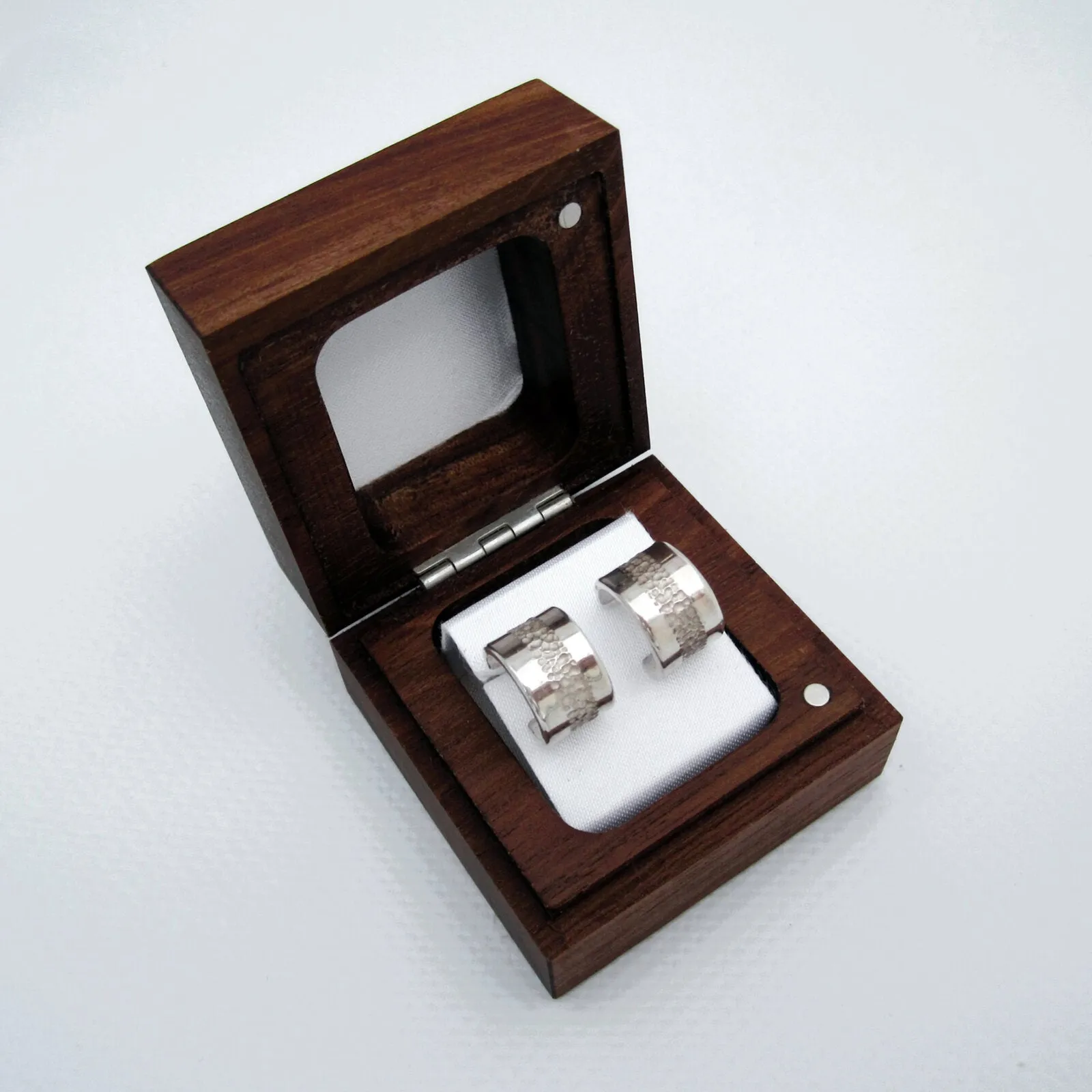 Vapour Sterling Silver Cuff Earrings