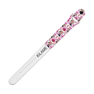 Vegan Leather Wristband 'Orchidee'