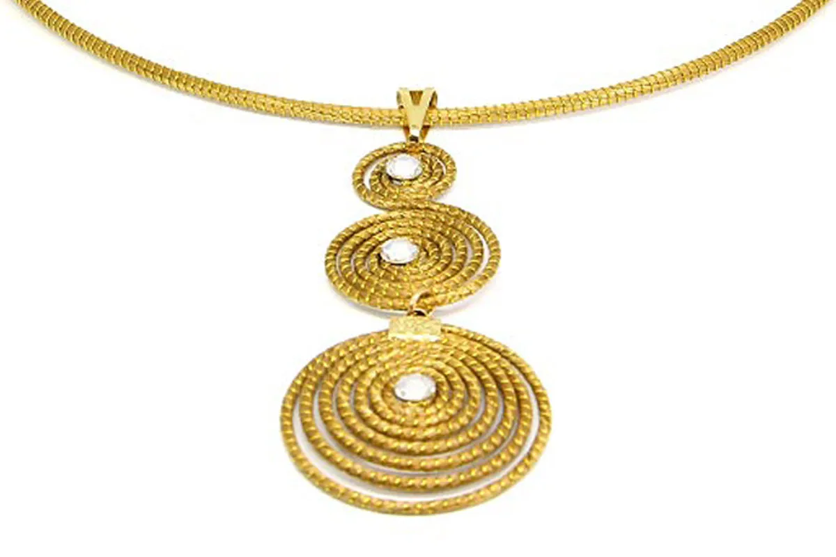 Vegetable Gold Electra Necklace