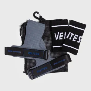 Velites - Quad Ultra Hand Grips - Grey/Blue