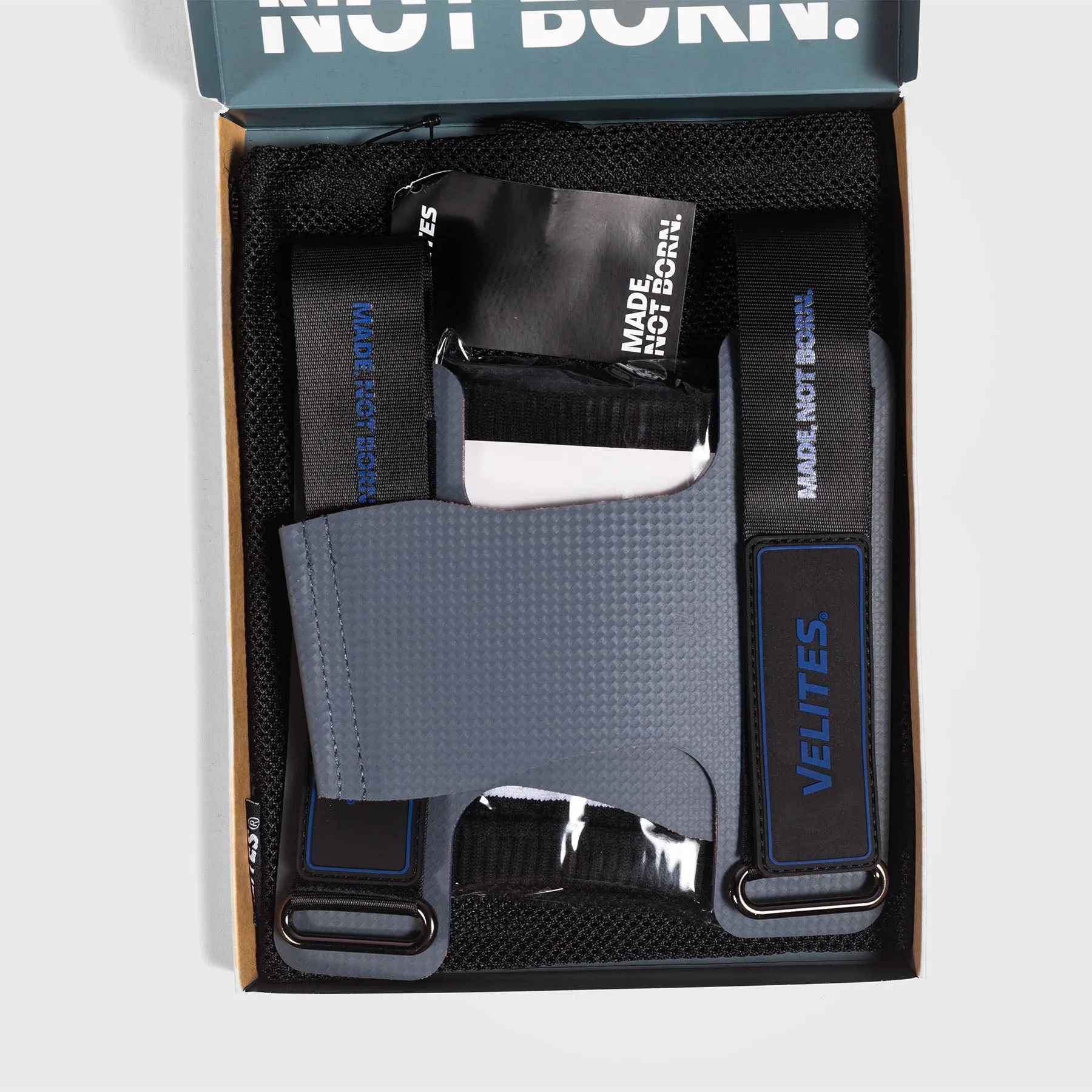 Velites - Quad Ultra Hand Grips - Grey/Blue