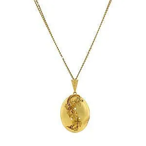 Victorian Ivy & Pearl* Locket