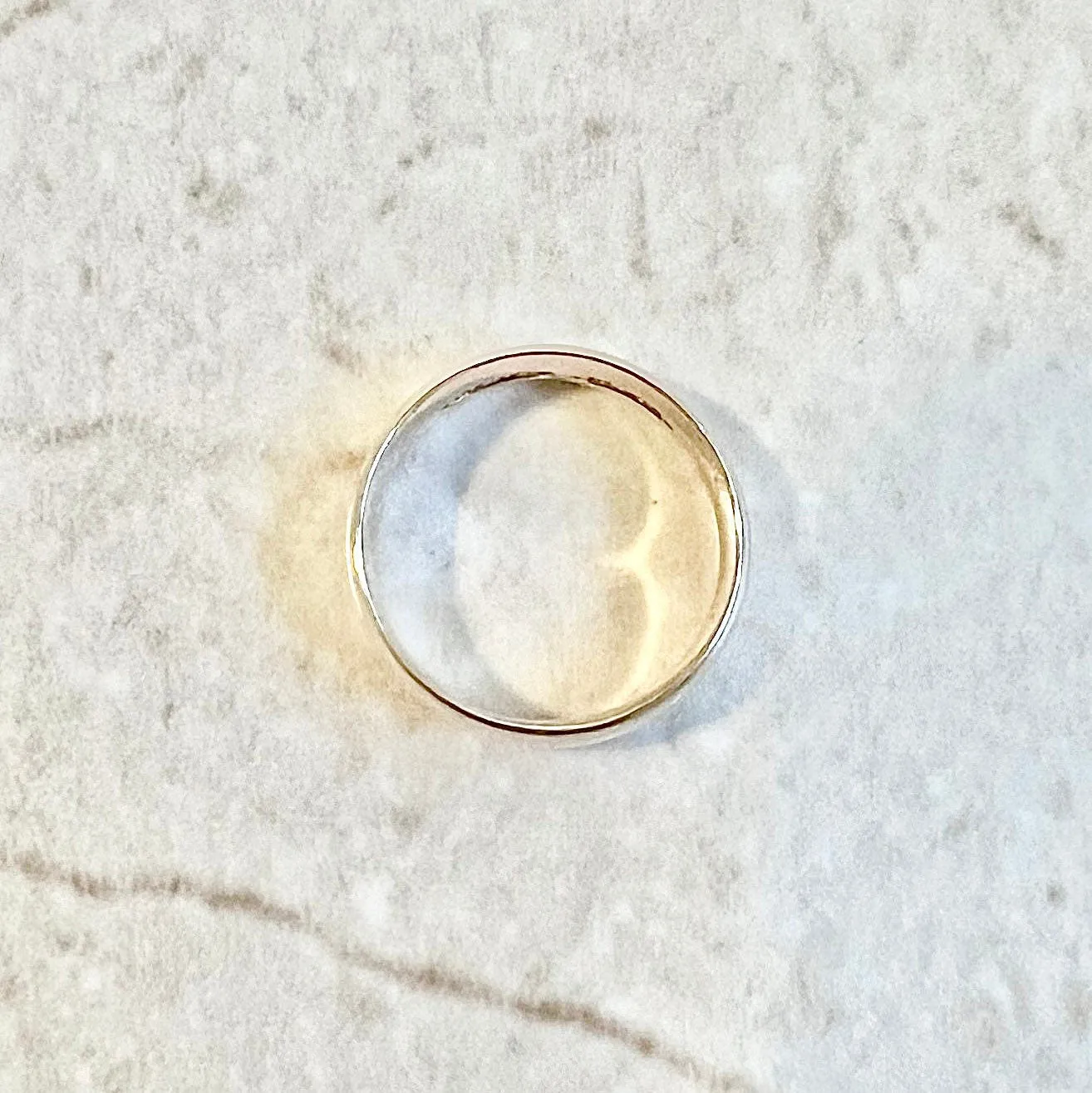 Vintage 1960’s 14 Karat Rose Gold Wedding Band Ring - 7.38 MM