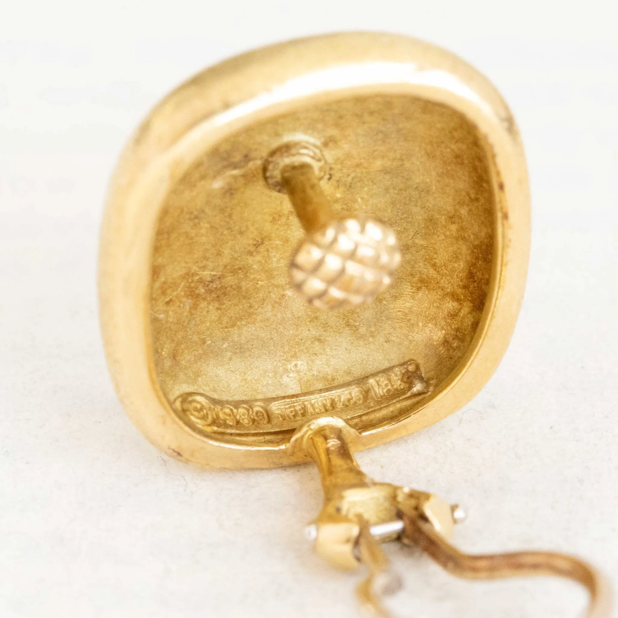 Vintage Oval Clip-On Earrings by Tiffany & Co.