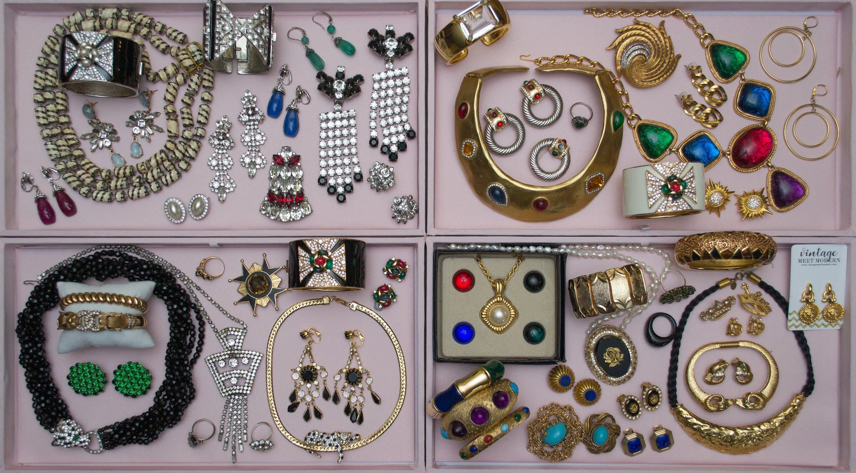 Vintage RJ Graziano Gold Crown Earrings, Clip On