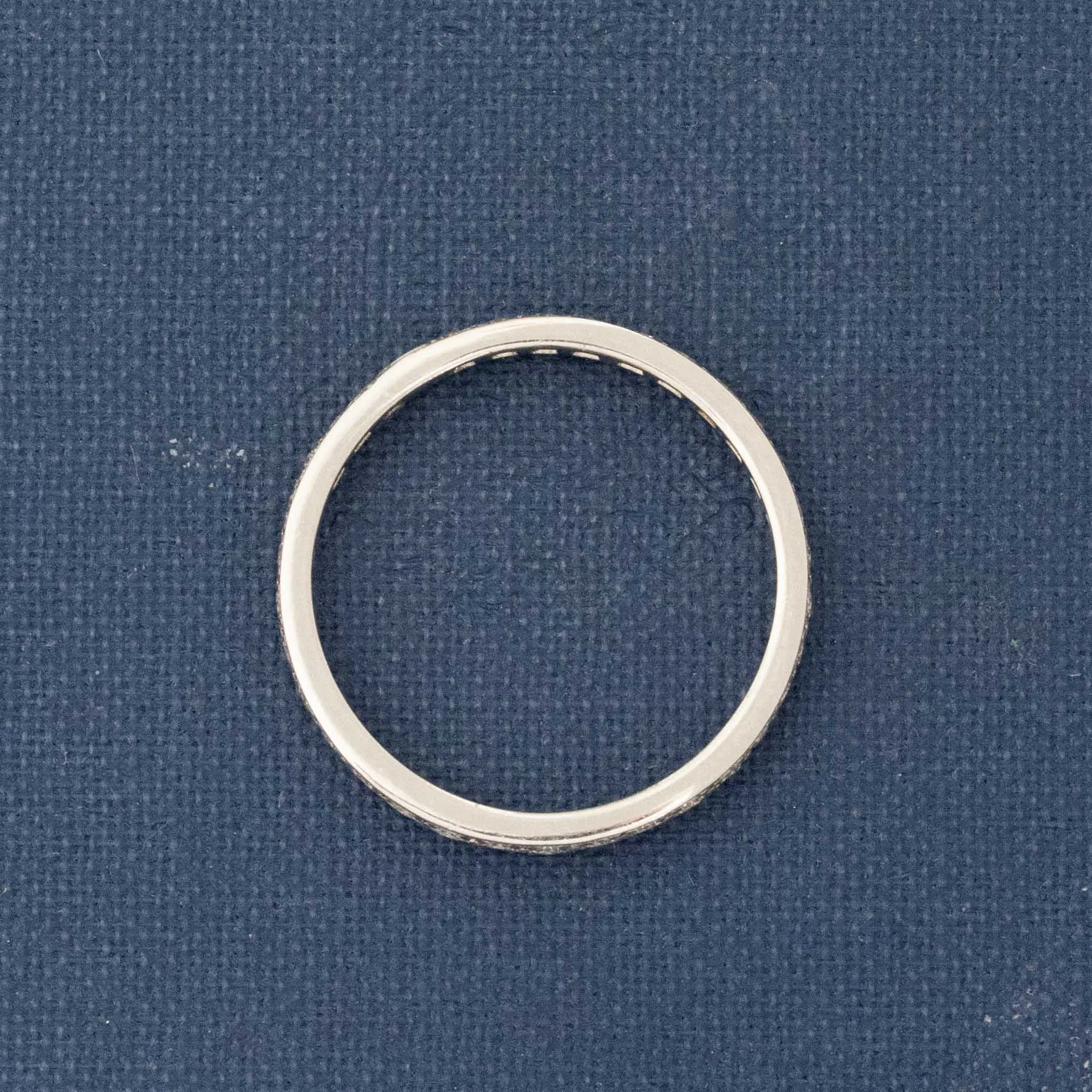 Vintage Slim Diamond Eternity Band